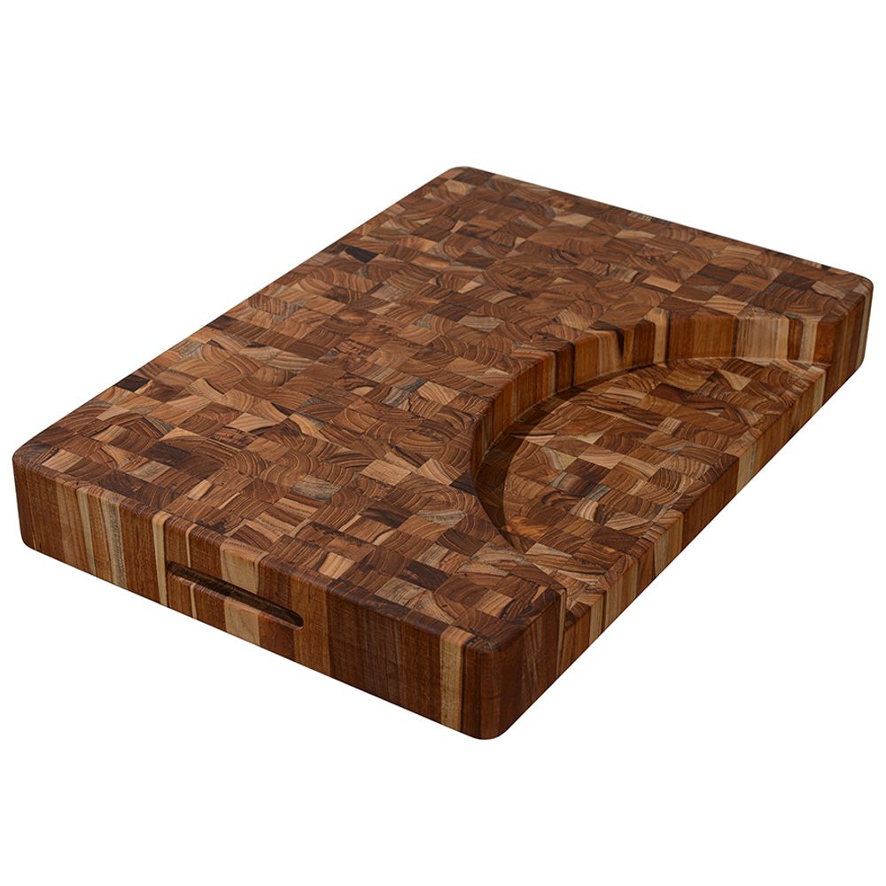 Teakhaus Доска разделочная торцевая Butcher Block 51x36 см