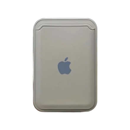 Визитница-картхолдер iPhone Silicone Wallet MagSafe с лого