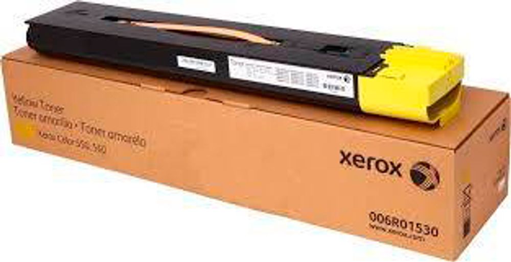 Тонер-картридж XEROX Colour 550 желтый (34K) (006R01530)