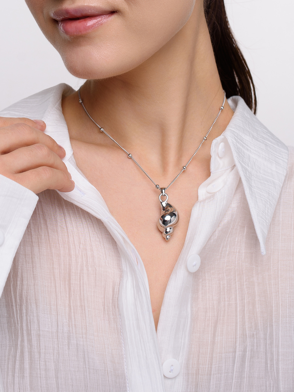 Сотуар "Clam ball" Silver