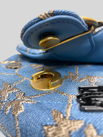 Сумка PINKO текстильная с нашивками шоурум