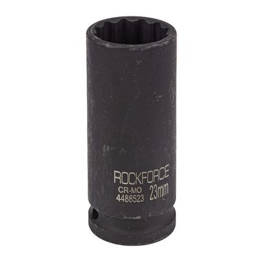 Головка ударная глубокая 23мм (12гр.), 1/2'' RockForce RF-4488523