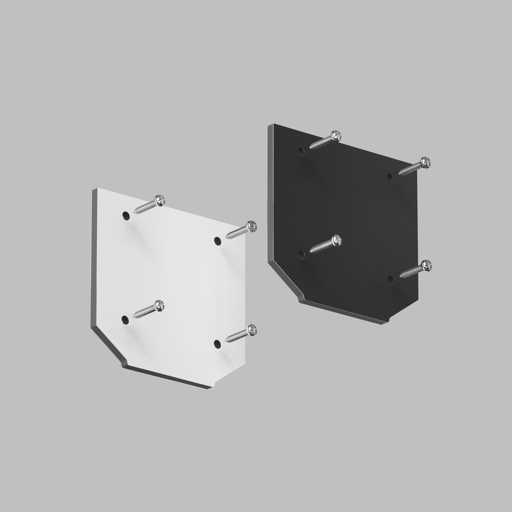 TR3047-AL Комплект торцевых заглушек для профиля TR3044-AL SMART PROFI