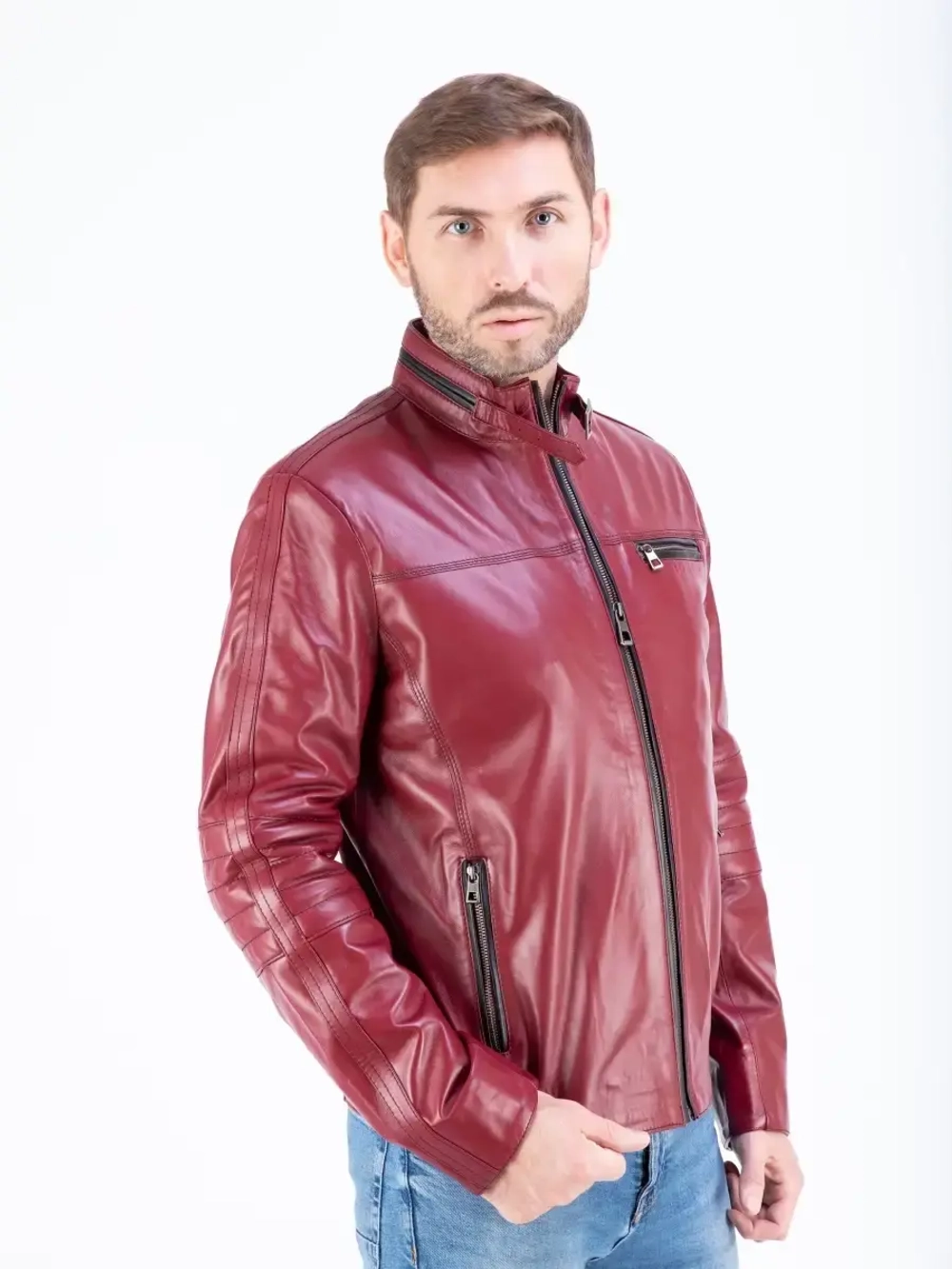 Куртка мужская кожаная натуральная