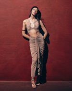 Платье Клеопатра бежевое