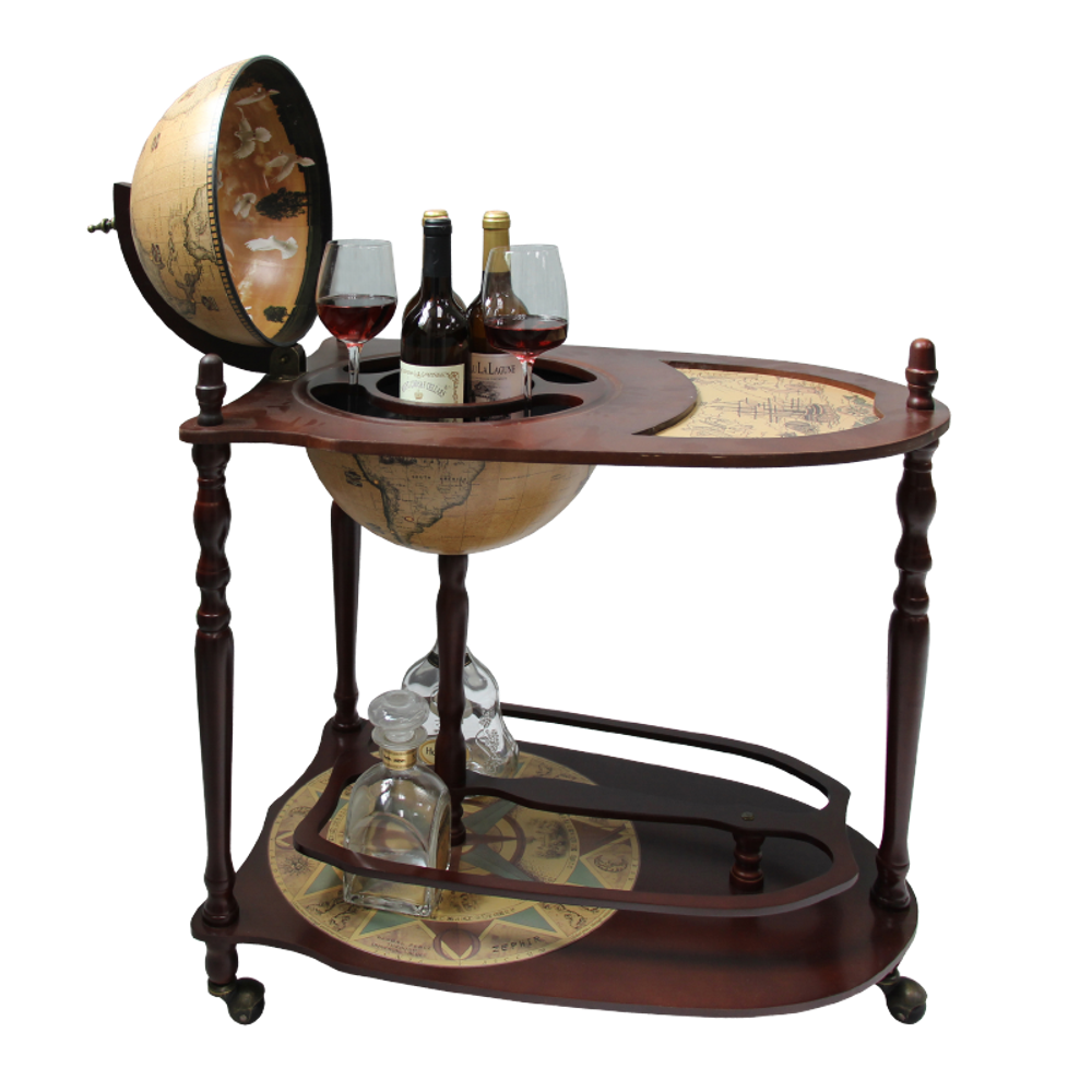 Jufeng Глобус-бар напольный со столиком d 33