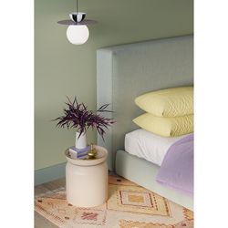 Столик журнальный Ingvild, Ø38 см, бежевый