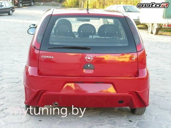 Задний бампер ST-1 Opel Corsa C