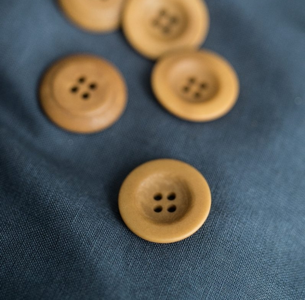 пуговицы corozo 22 мм gold