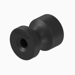 Изоляторы 100 шт (черный матовый) Vintage