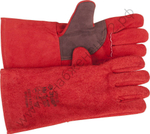 ЗУБР 350 мм, для сварки и тяжелых механических работ, спилковые с подкладкой, термостойкие краги (11334-XL)