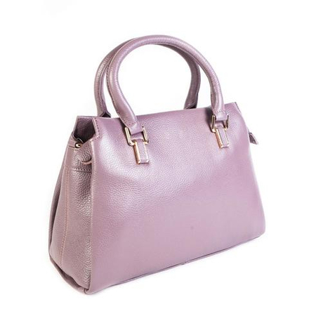 Сумочка женская средняя кожаная 30х21х11 см Doublecity 9515 Dark Purple