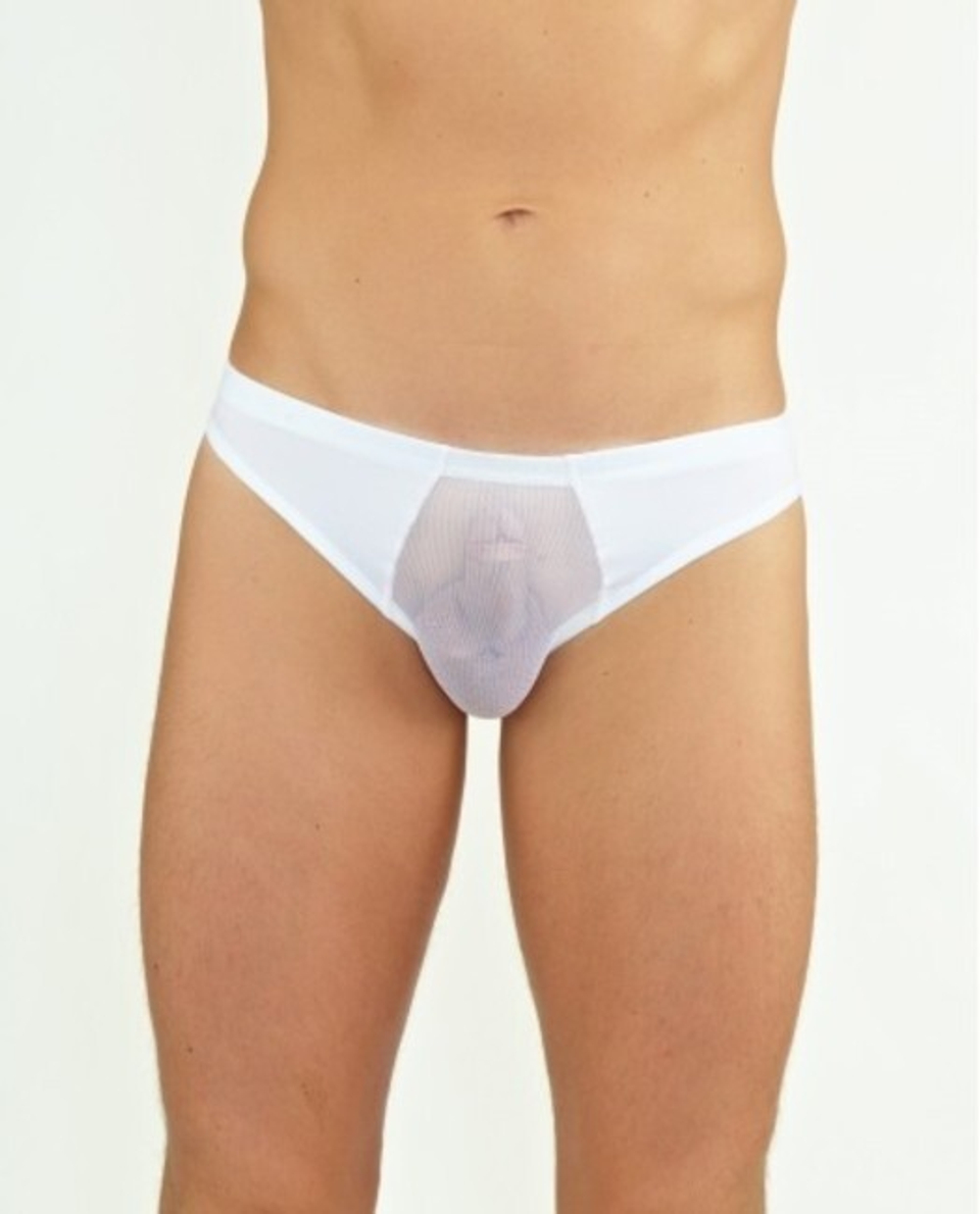 Стринги мужские белые (48) (Цвет: белый)