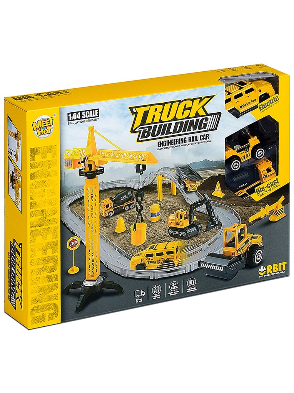 Игровой набор Автотрек с машинками (MH-145)