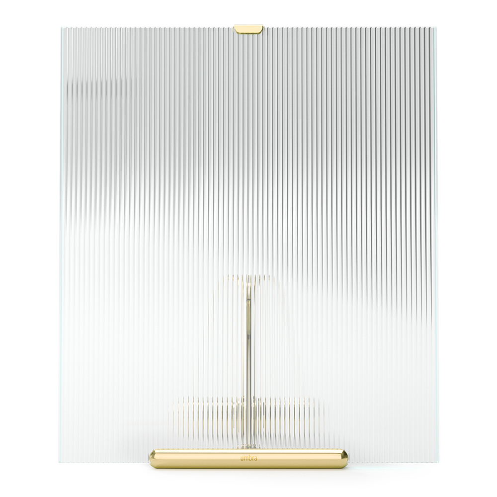 Фоторамка flute, 26х30 см, латунь