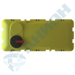 Емкость ОП4000 с откидной крышкой, горловина слева Анион 4000 л. горизонтальная (2600x1150x1950см;желтый) - арт.559561