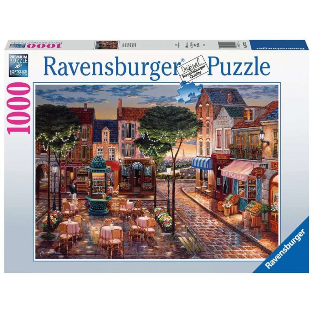 Ravensburger - Пазл Париж раскрашенный 1000 деталей. 167272