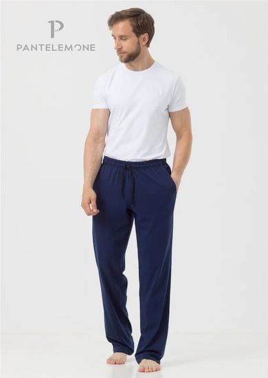 Брюки мужские для больших мужчин Pantelemone PDBB-021, темно-синий