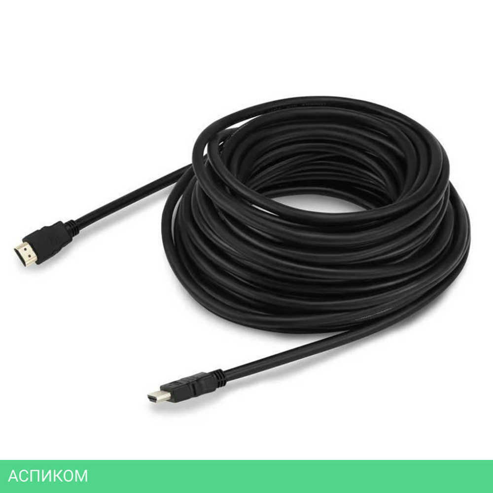 Кабель Buro HDMI (m)/HDMI (m) 15м черный (BHP-HDMI-1.4-15)
