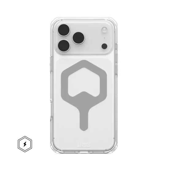 UAG Plyo with MagSafe Series Case for Apple iPhone 17 Pro Max Ice/Silver (Прозрачный)