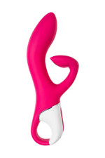 Нереалистичный вибратор Satisfyer Embrace me, силикон, малиновый, 22,5 см