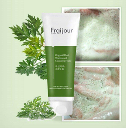 Evas Fraijour Original Herb Wormwood Cleansing Foam очищающая пенка с полынью для проблемной кожи