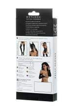 Перчатки-митенки Kelly (Размер: XL) (Цвет: черный)