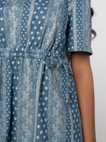 Платье Цветы лета (голубое) П15802-18М LT Collection