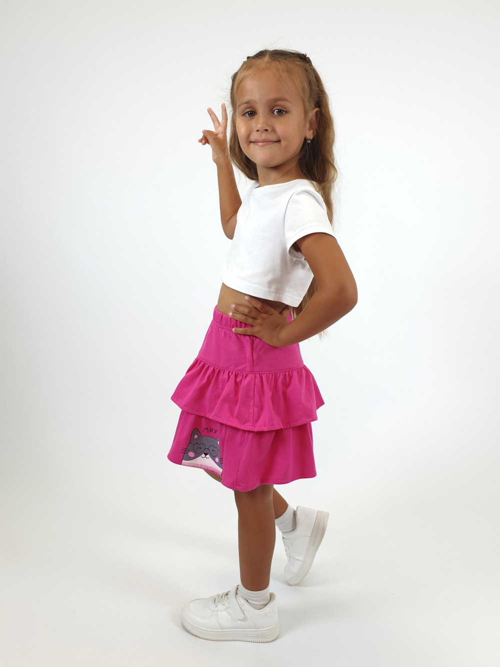 715-3 Юбка для девочки