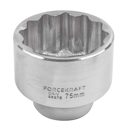 Головка 75мм 1''12гр. FORCEKRAFT FK-58975