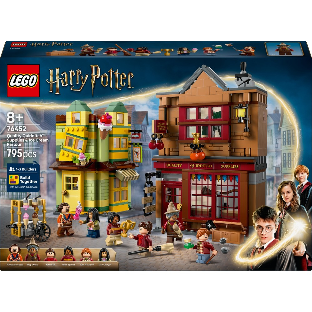LEGO Harry Potter - Брендовое снаряжение для квиддича и мороженое 76452