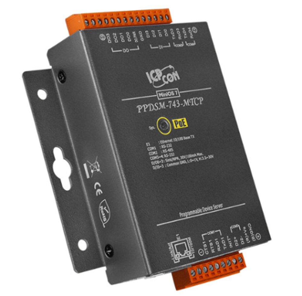 Преобразователь ICP DAS PPDSM-743-MTCP CR