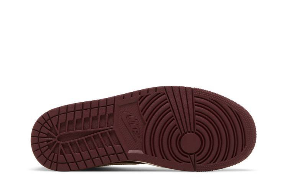 Кроссовки Jordan Air Jordan 1 Mid Se "Beach Cherrywood" (Женская размерная сетка)