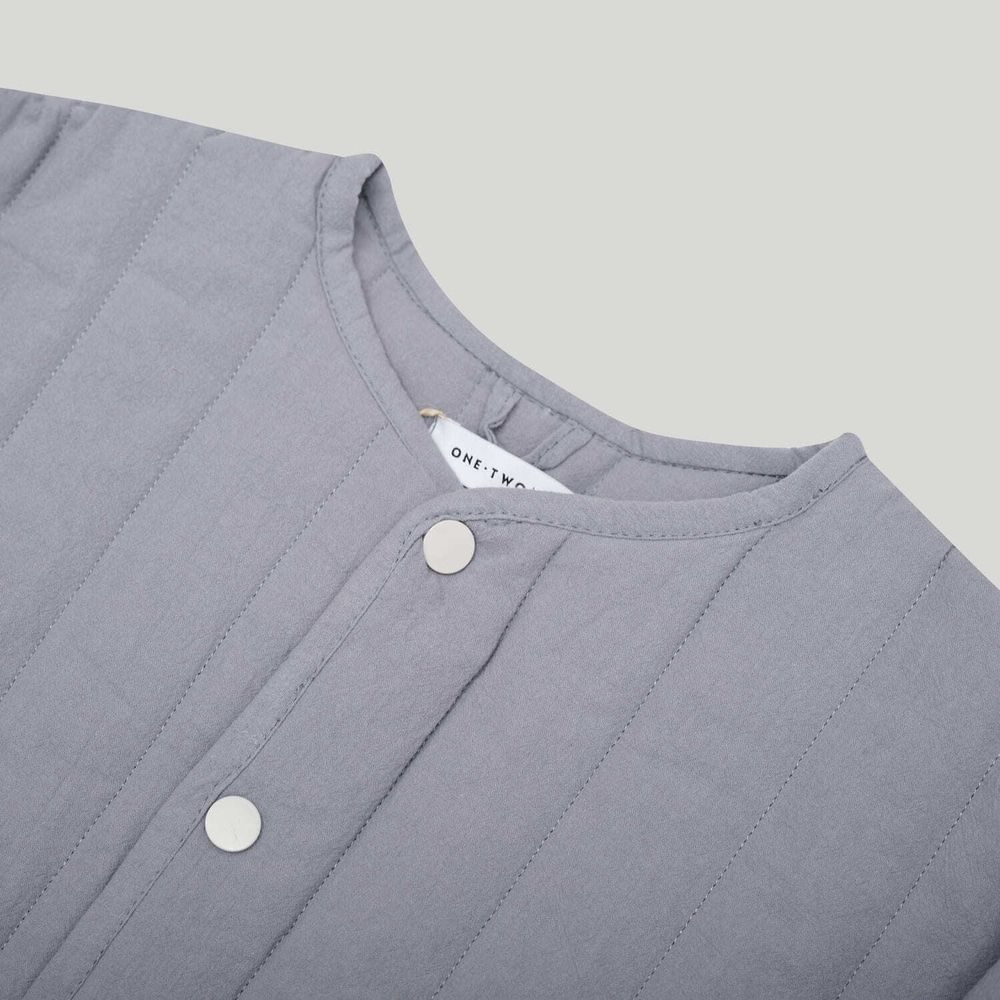 Куртка One Two ватник Tradewinds серая