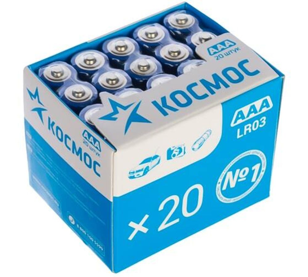 Элемент питания Космос  LR03 ААА