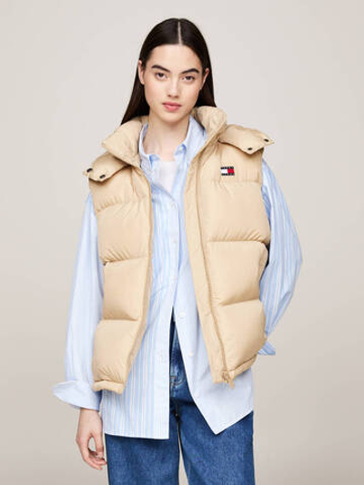 Пуховая безрукавка Tommy Jeans - бежевый(DW0DW18862)