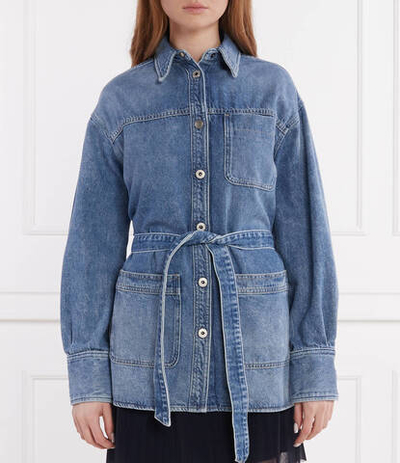 Джинсовая куртка MANDY Pepe Jeans London - голубой(PL402393)