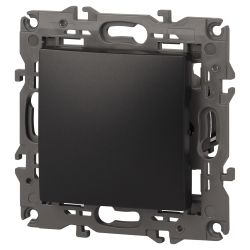 Выключатель ЭРА Elegance 14-1101-05 10АХ-250В IP20 антрацит