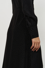 Платье с подрезами, макси