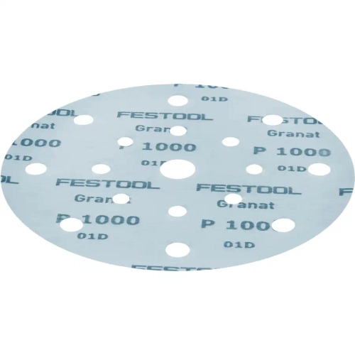 Шлифовальная бумага Granat P 1000, 50 шт. STF D150/16 FESTOOL 496990