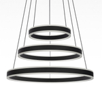 Citilux Дуэт CL719651 LED Люстра подвесная с пультом Чёрная