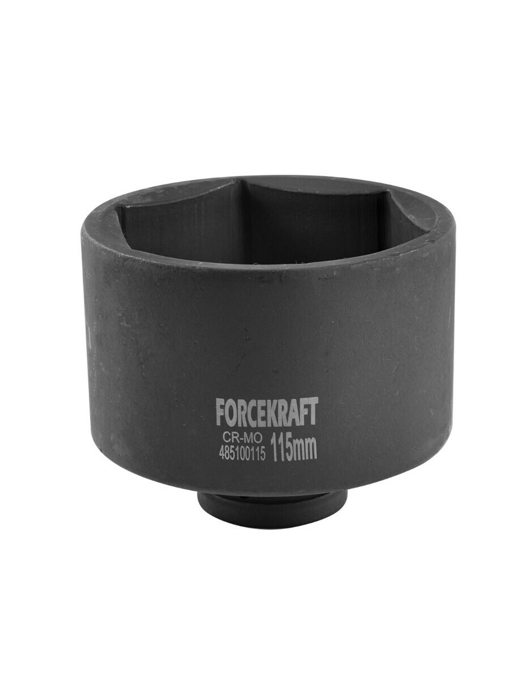 Головка ударная глубокая 1'', 115мм (6гр.) FORCEKRAFT FK-485100115
