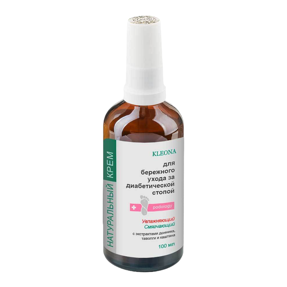 Крем для ног для диабетической стопы, 100мл (Kleona)