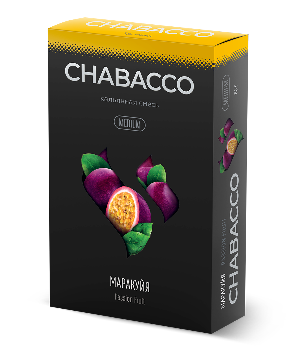 Chabacco Medium - Passion Fruit (50g)