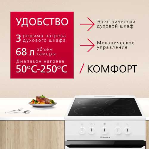 Электрическая плита Hansa FCCW53000H