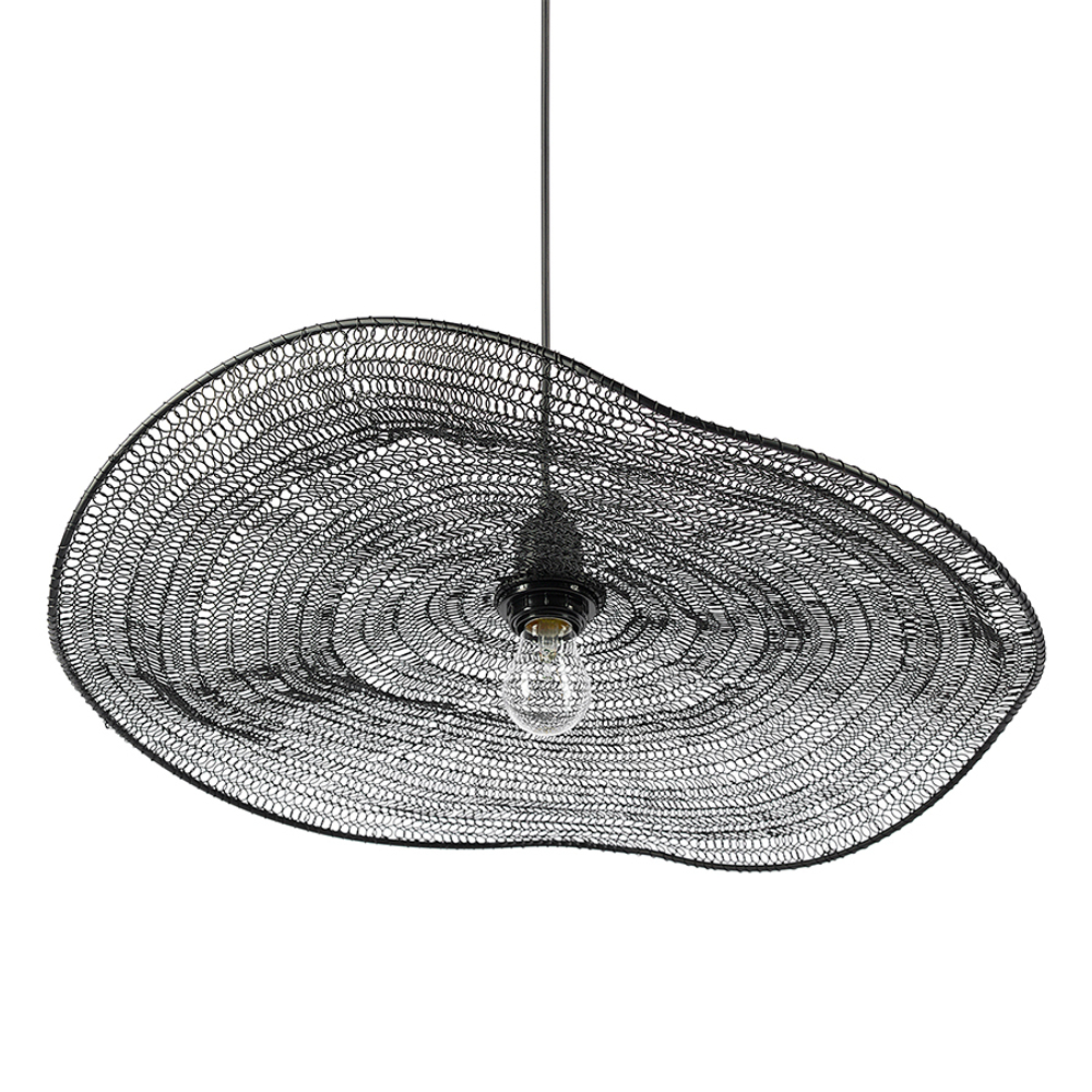 Светильник подвесной vinger, 53х11 см, черный