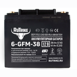 Аккумулятор RuTrike 6-GFM-38 (AGM)