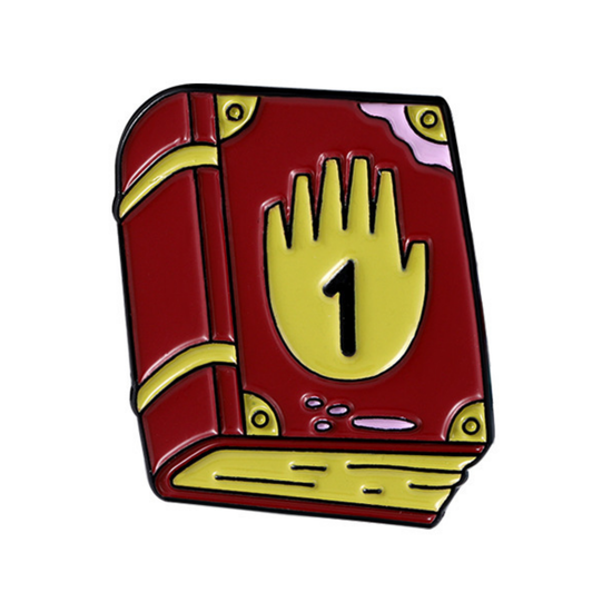 Значок металлический Гравити Фолз Дневник 1, р-р 2,9х2,4см