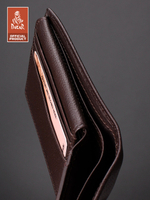 DKB1103R Castanho - Портмоне Dakar с RFID защитой