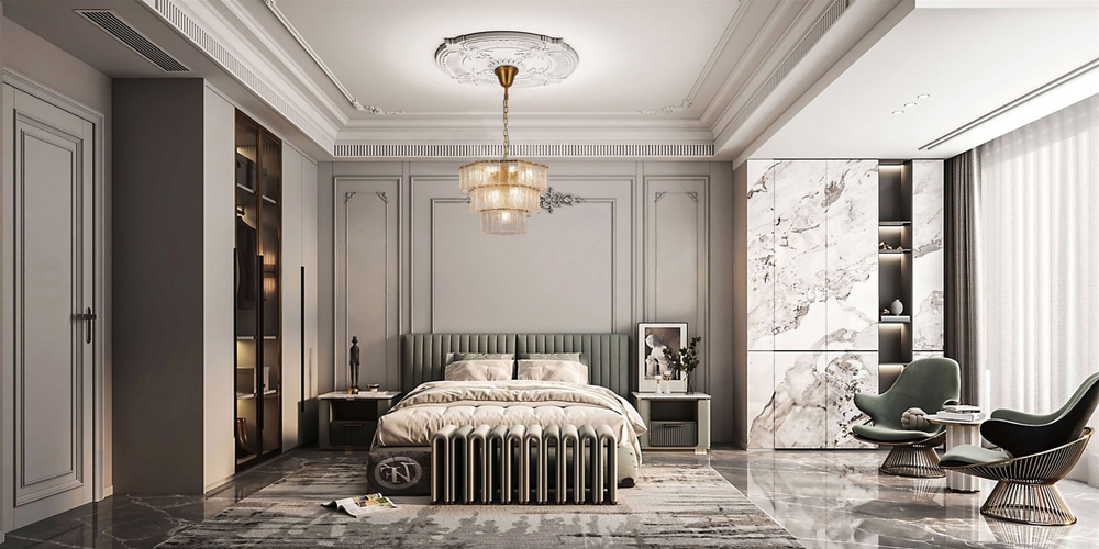 Люстра BRCH9192-55 antique brass